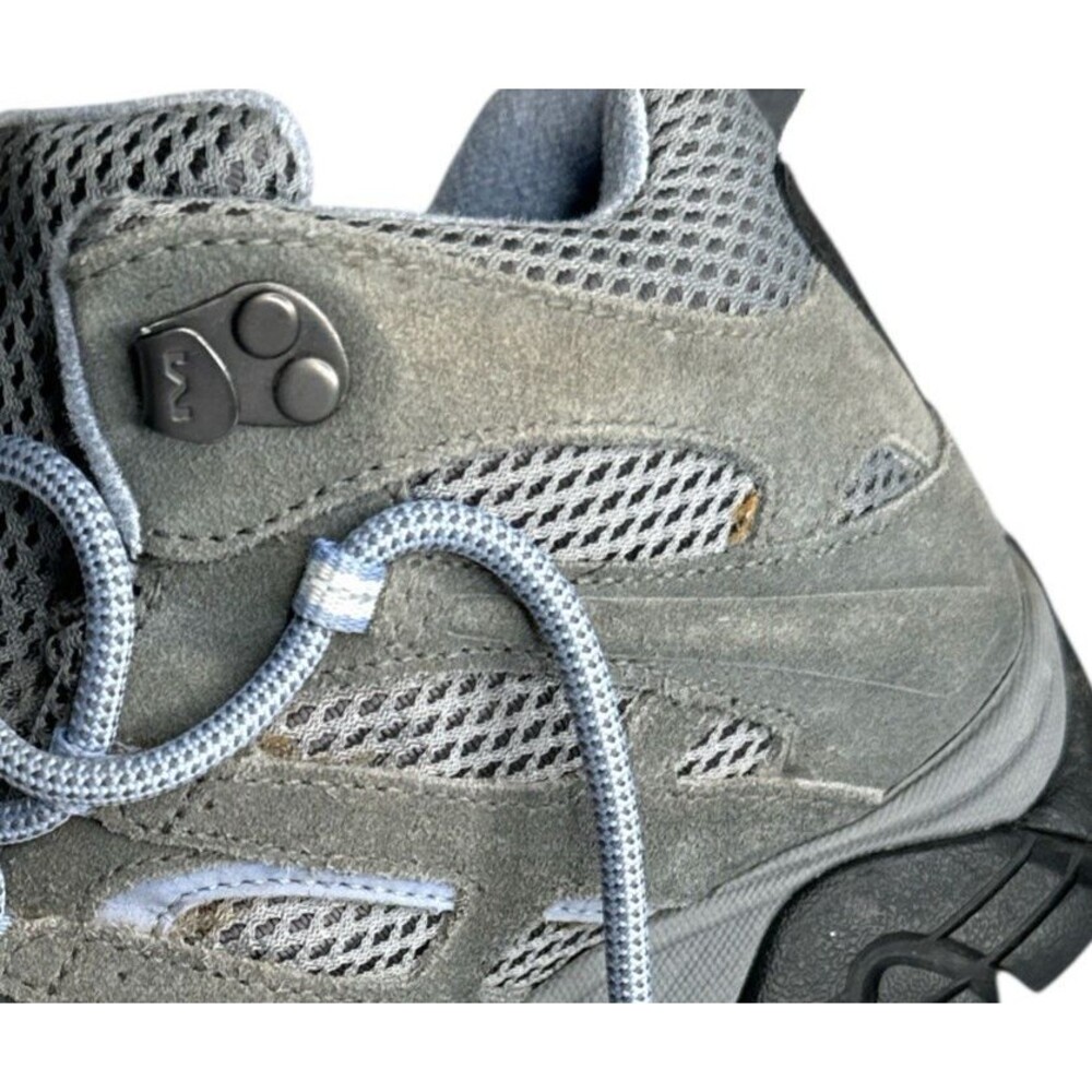 Merrell Moab 2 Hiking Boots Womens 8.5 Gray Periwinkle Waterproof Trail J88792 - Picture 11 of 11